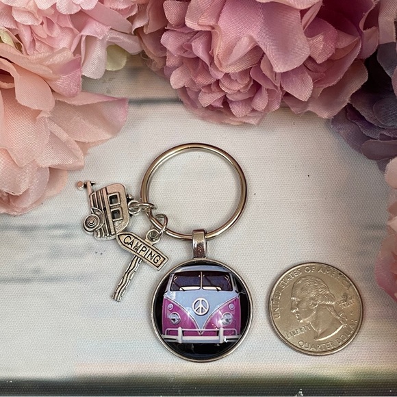 Let’s Go Camping! Retro Camper Keychains - Picture 9 of 14